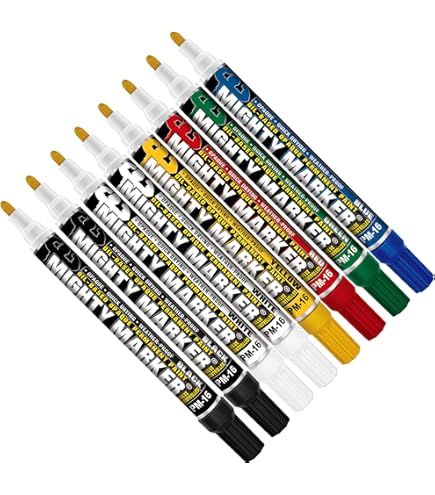 Amazon.com: Mighty Marker IM-13 Industrial Bleed-Thru Ink Marker