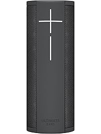 Ultimate Ears MEGABLAST Portable Wi-Fi / Bluetooth Speaker with hands-free Amazon Alexa voice control (waterproof) - Graphite Black