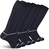FYTUTESE 3 Pack Soccer Softball Baseball Socks Football Socks for Youth Men and Women