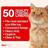 Petface Cat Litter Tray Drawstring Liners 50 Large Fits Up To 87 x 45 cm view 3