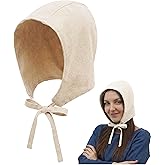 Medieval Linen & Cotton Headwear Cap - Coif and St Birgitta Cap for LARP, Renaissance Fair & Reenactment