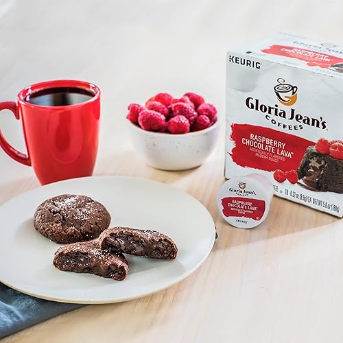 Gloria Jean's Coffees Raspberry Chocolate Lava, Single-Serve