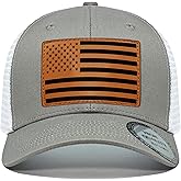 Fishing Gifts for Men Women, Funny Fish Flag Trucker Hat Baseball Cap for Fisherman Unique Stuff