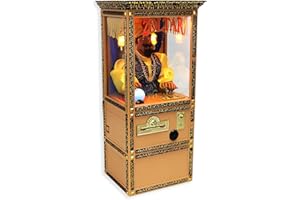 New Wave Toys Zoltar Speaks Mini Replica Fortune Teller Machine, Fully Animated 1/6 Scale with Card Dispenser, USB-C Rechargable