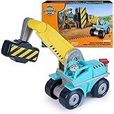 Rubble & Crew Motor Mega Hammer Vehicle, 10-Inch Construction Truck with Motor Action Figure, PAW Patrol Kids Toys for Boys & Girls Ages 3 and Up