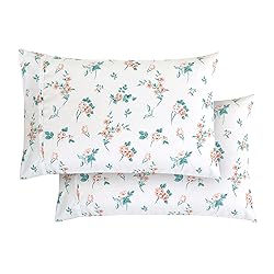 Elegant Comfort Ultra Soft Set of 2 Floral Print