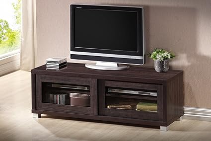 DeckUp Cove TV Stand and Home Entertainment Unit (Wenge, Matte Finish)
