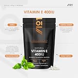 ALPHA01 Vitamin E 400IU D-Alpha Tocopherol 90 Vegan Capsules 3 Month Supply view 2