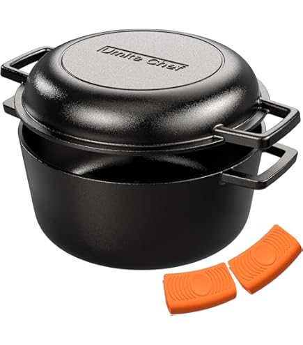 Amazon.com: Old Mountain Pre-Seasoned Cast Iron 2 Cup Mini Dutch