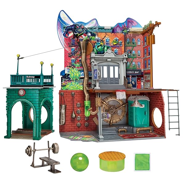 TEENAGE MUTANT NINJA TURTLES: MUTANT MAYHEM SEWER LAIR...