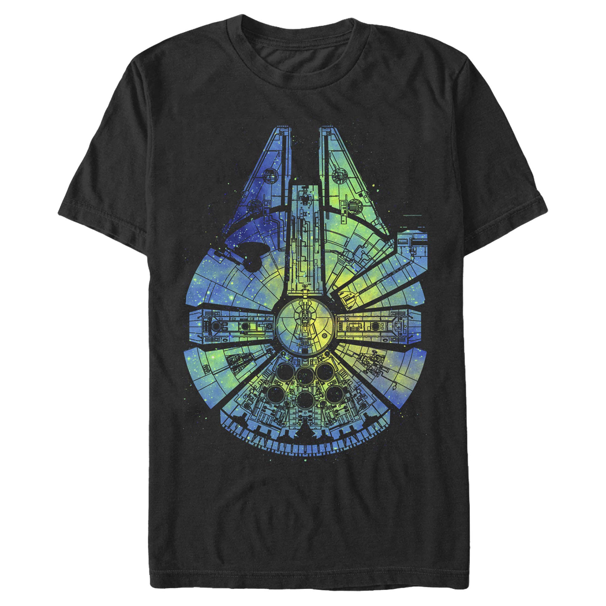 Star Wars Men's Psychedelic Millenium Falcon