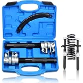 Prokomon Heavy Duty Coil Spring Compressor Tool Set | MacPherson Strut Spring Compressor with Safety Lock Bracket, 2645 LBS Capacity for Car Truck SUV ATV UTV Suspension Repair