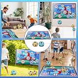 VATOS Football Ball Game Set for Kids Indoor Outdoor with Goals and Balls view 5