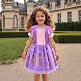 MELAND Princess Costumes for Girls 4 Set Dress Up Toys 3-8 Years view 2