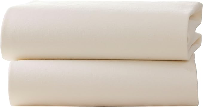 cream cot sheets