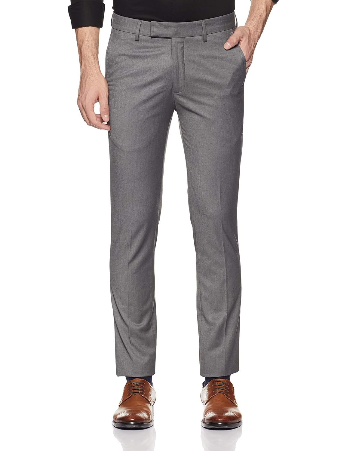 Buy US Polo Men's Straight Fit Casual Trousers at Amazon.in