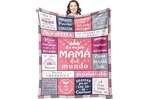 Solzien Regalos para Mamá Día De Las Madres, Regalos para Mamá En Su Cumpleaños, Mama Gifts for Mother's Day, Mother's Day/Christmas/Birthday Gifts for Mom, Blanket 50"x40"