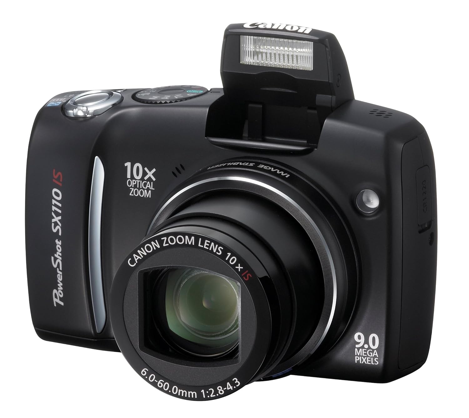 Amazon.com : Canon Powershot SX110IS 9MP Digital Camera with 10x Optical  Image Stabilized Zoom