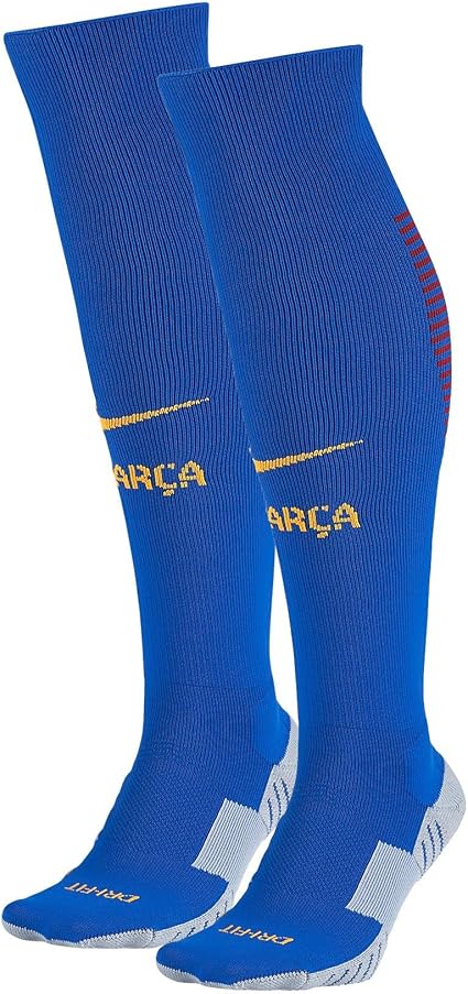 Nike FCB H/A/G - Chaussettes Ligne F.C. Barcelona Homme, Couleur Bleu, Taille  M: Amazon.fr: Sports et Loisirs