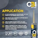 OB1 Sandstone Multi-Surface Sealant & Adhesive 290ml Hybrid Polymer view 2