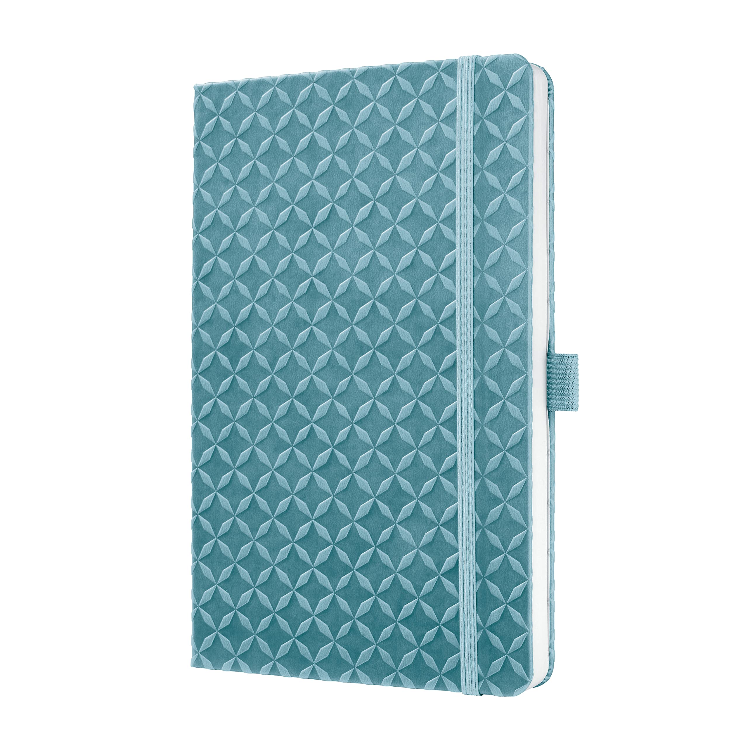 SIGEL JN119 Notebook Jolie, approx. A5, lined, hardcover, design sky Blue