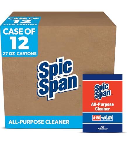 Spic and Span Floor Cleaner w/Bleach Concentrate, Commercial Use