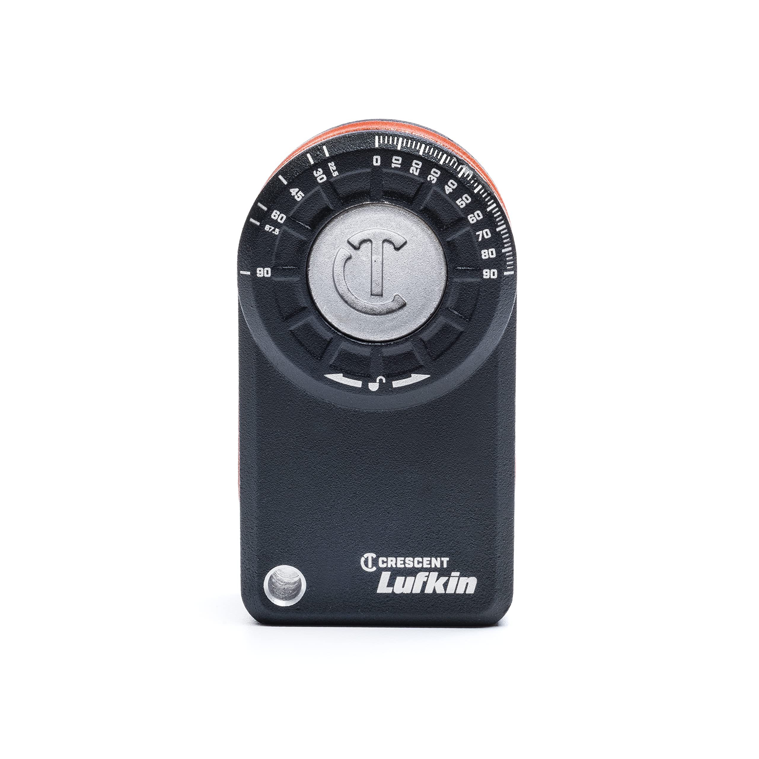 Lufkin LSL1100-02 Specialty Angle Pocket Level with Embedded Magnet on Bottom of Housing for Securing Level to Metal Surfaces