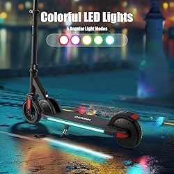 Caroma Electric Scooter for Kids Ages 8-12, 180W