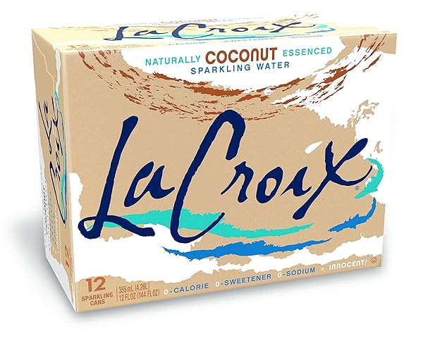 LACROIX SPARKLING WATER, COCONUT, 12 FL OZ (PACK OF 12)