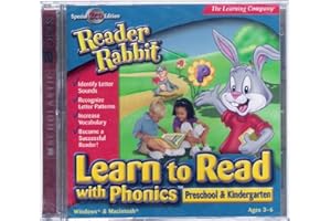 THE LEARNING COMPANY Reader Rabbit Learn to Read with Phonics Preschool & Kindergarten