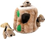 Outward Hound Squirrel Dog Toy Plush Hide and Seek Medium view 4