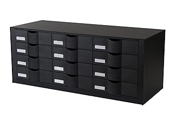 Fast Paper Easy Office Stackable Draw Module Black Amazon Co Uk