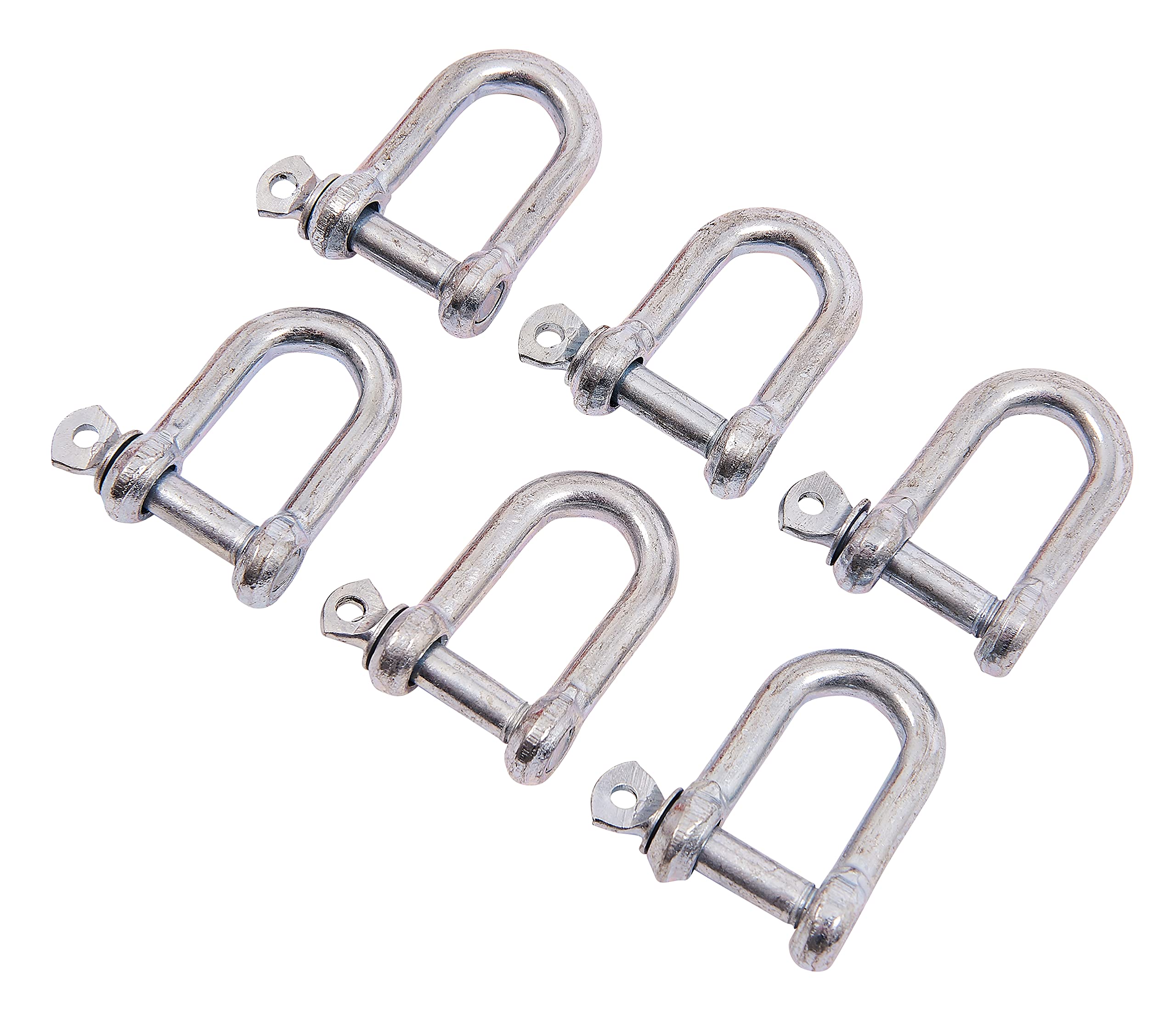 Amtech S4305 6 Piece 8mm D-Shackle Set