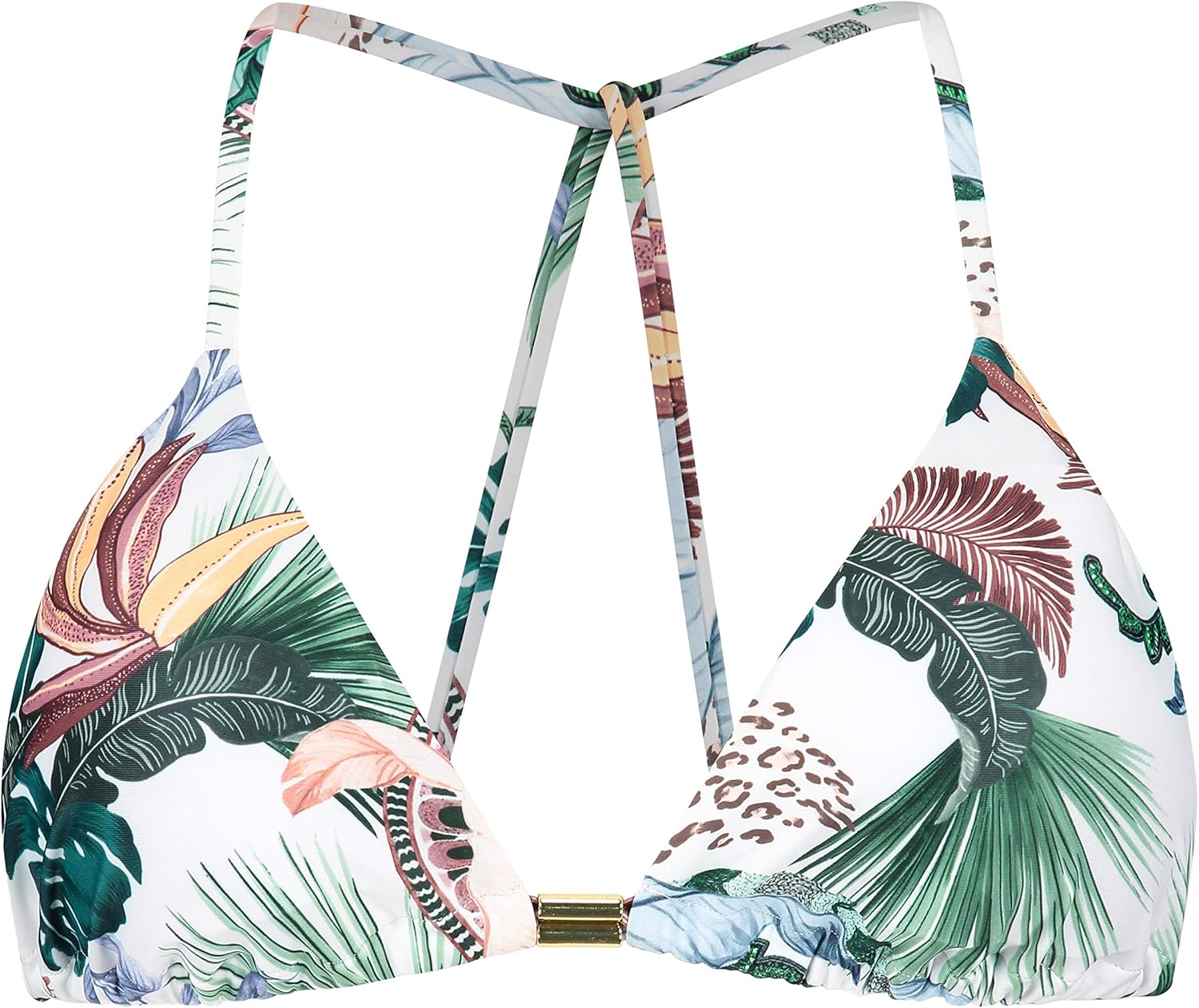 HUNKEMÖLLER TriangelBikiniOberteil Palm Springs Weiß S Amazon.de