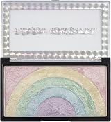 Makeup Revolution Rainbow Highlighting Powder Yellow Face Cosmetics RVLT view 2