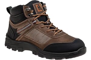 Avalanche Men's Hiking Outdoor Shoes Non-Slip Rubber Sole Work Boots for Adult Size 8.5-13