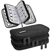 USB Flash Drive Case with Labels, Gifts for Men, USBs Case Organizer Holds 30 Pcs, USBs Storage Cases, USB Sticks Holder, Thu