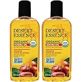 Desert Essence Organic Jojoba Oil -- 4 fl oz (Pack of 2)