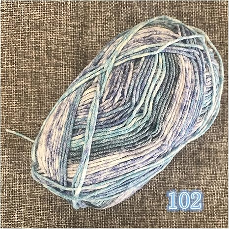 Amazon Co Jp Kuqiqi 40gスプレー4牛乳綿糸メリノウール糸セグメント染めグラデーションベイビーショール糸紡績ジュエリーアクセサリー 色 102 ホーム キッチン