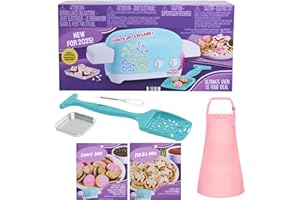 GENERIC Easy Baking Oven Bundle – Includes Pizza & Cookie Mix, Spatula, Whisk, Pan, Pink Apron