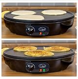 Quest Electric Pancake Maker & Crepe Maker 12 inch Non Stick Surface view 7