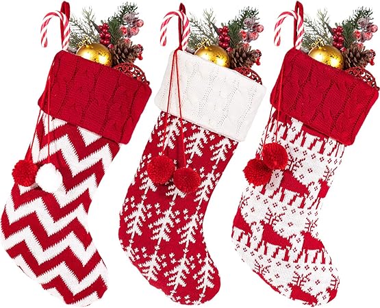 Whaline Lot De 3 Bas De Noel Tricotes A Suspendre Pour Decorations De Noel Et Decoration De Saison De Vacances En Famille Blanc Et Rouge Amazon Fr Cuisine Maison Whaline Lot De 3 Bas De Noel Tricotes A Suspendre Pour Decorations De Noel Et Decoration De Saison De Vacances En Famille Blanc Et Rouge Amazon Fr Cuisine Maison
