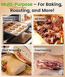 200 PCS Unbleached Parchment Paper Sheets for