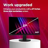 Lenovo N27q 27 Inch QHD IPS Monitor 2560x1440 100Hz 4ms HDMI DP view 4