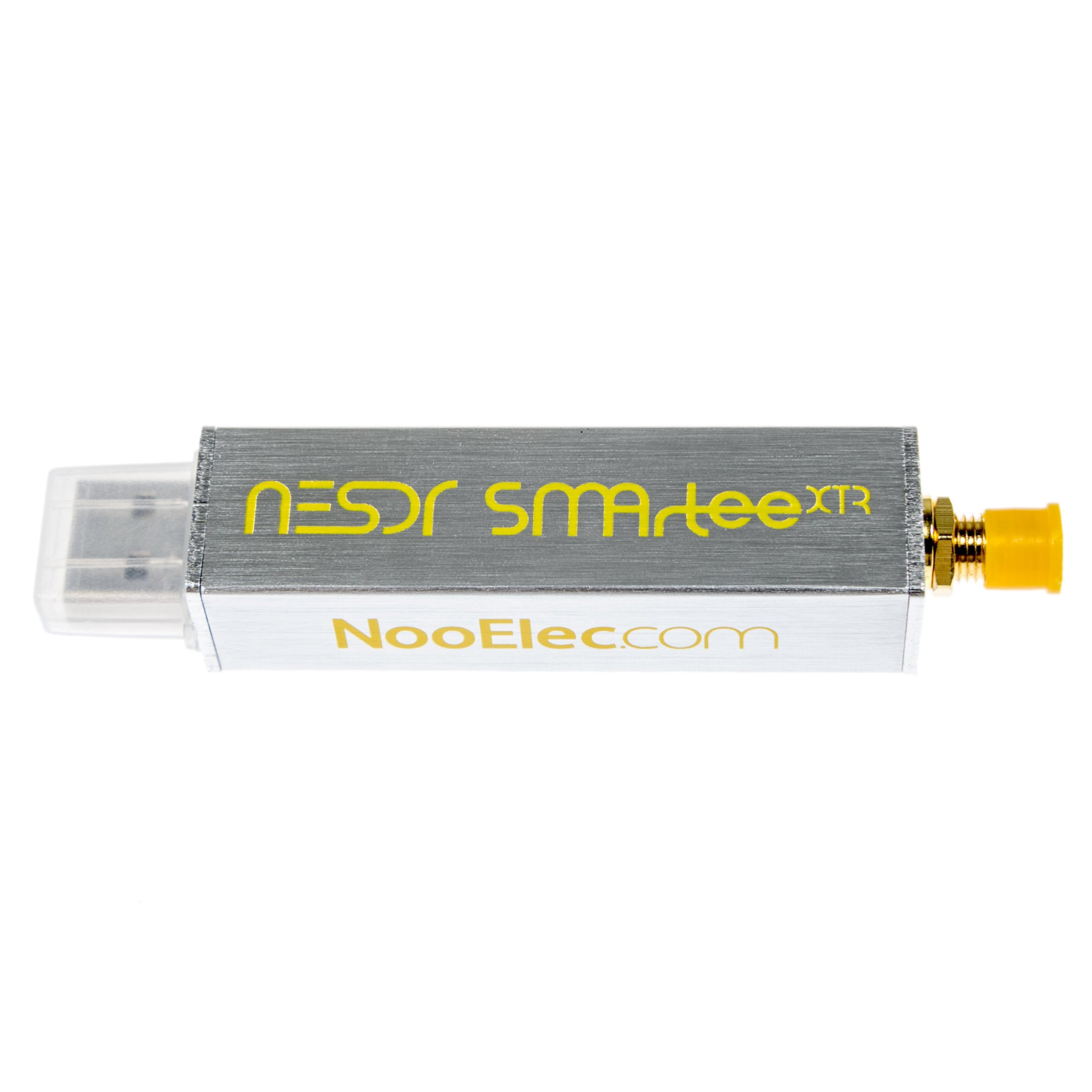 NooElec NESDR SMArTee XTR SDR - Premium RTL-SDR w/Extended Tuning Range, Aluminum Enclosure, Bias Tee, 0.5PPM TCXO, SMA Input. RTL2832U & E4000-Based Software Defined Radio