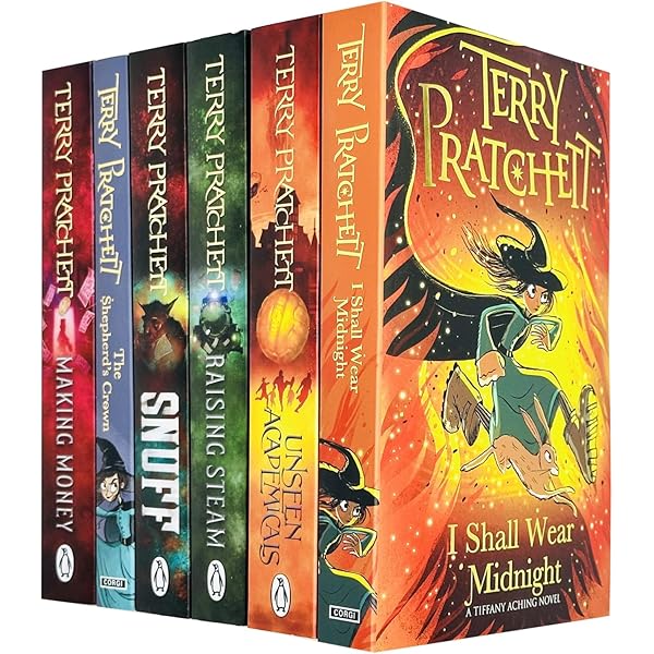 Terry pratchett Discworld novels Series 7 :5 books collection set