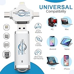 ThePhotoStick® Omni 32GB + Protective Case