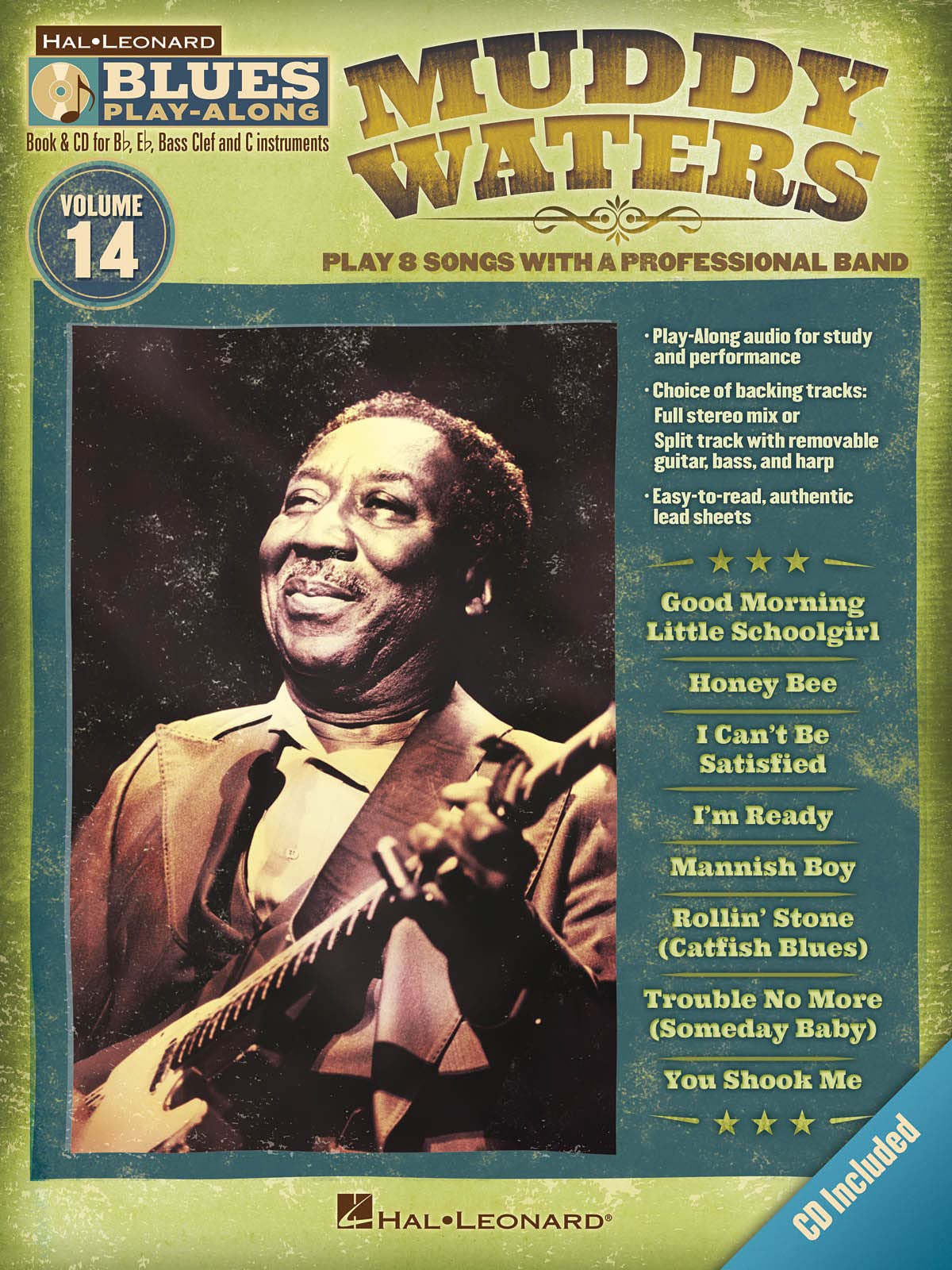 Blues Play-Along Volume 14: Muddy Waters (Hal Leonard Blues Play-Along)