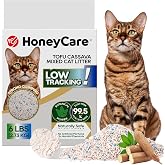 HoneyCare Cassava Tofu Mixed Cat Litter I Quick Clumping, Odor Control, Plant-Based Natural Ingredients, Non-Stick, Low Tracking, &amp; Low Dust, 6 Lbs