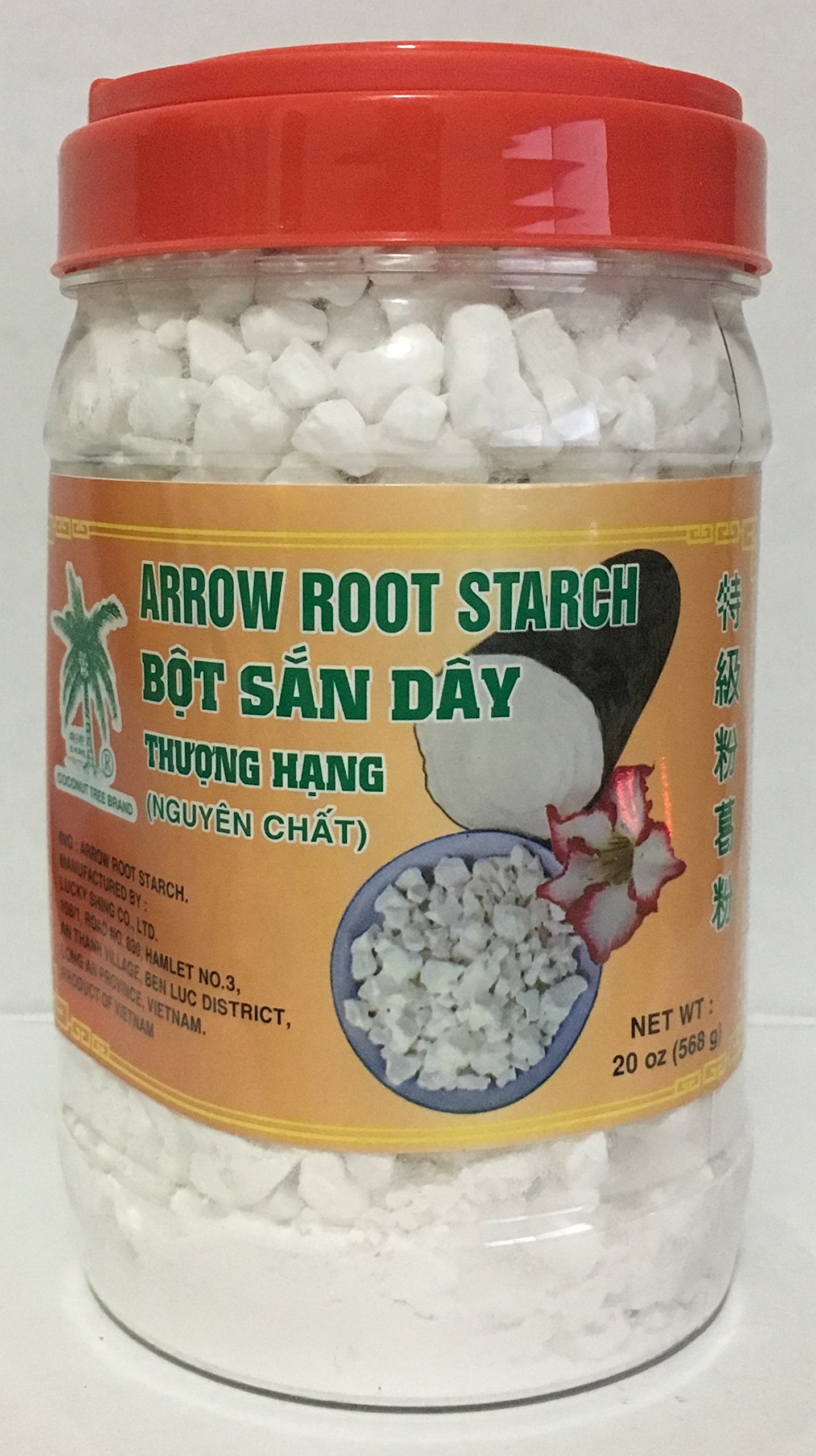 20oz Arrow Root Starch (Bot San Day) by Coconut